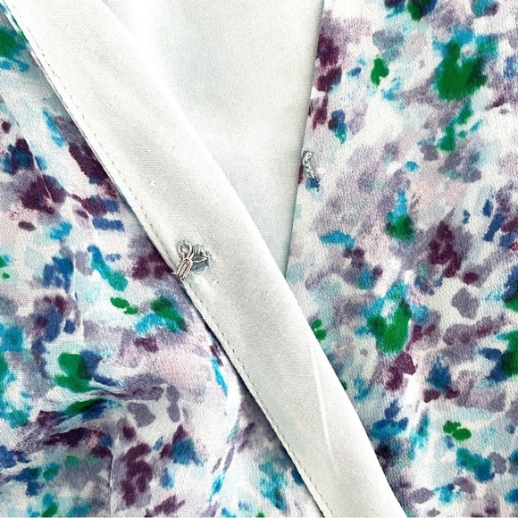 Suncoo Paris Clea Blue Ruffled Mini Dress - Picture 9 of 16